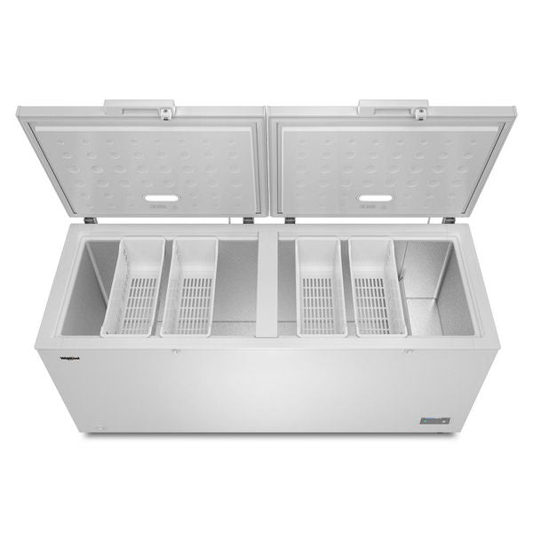 Whirlpool 22 Cu. Ft. Convertible Freezer-To-Fridge Chest Freezer With 4 Storage Baskets