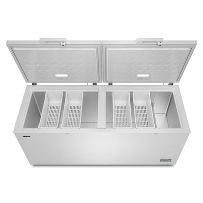 Whirlpool 22 Cu. Ft. Convertible Freezer-To-Fridge Chest Freezer With 4 Storage Baskets