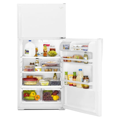28" Wide Top Freezer Refrigerator - 14 Cubic Feet - White