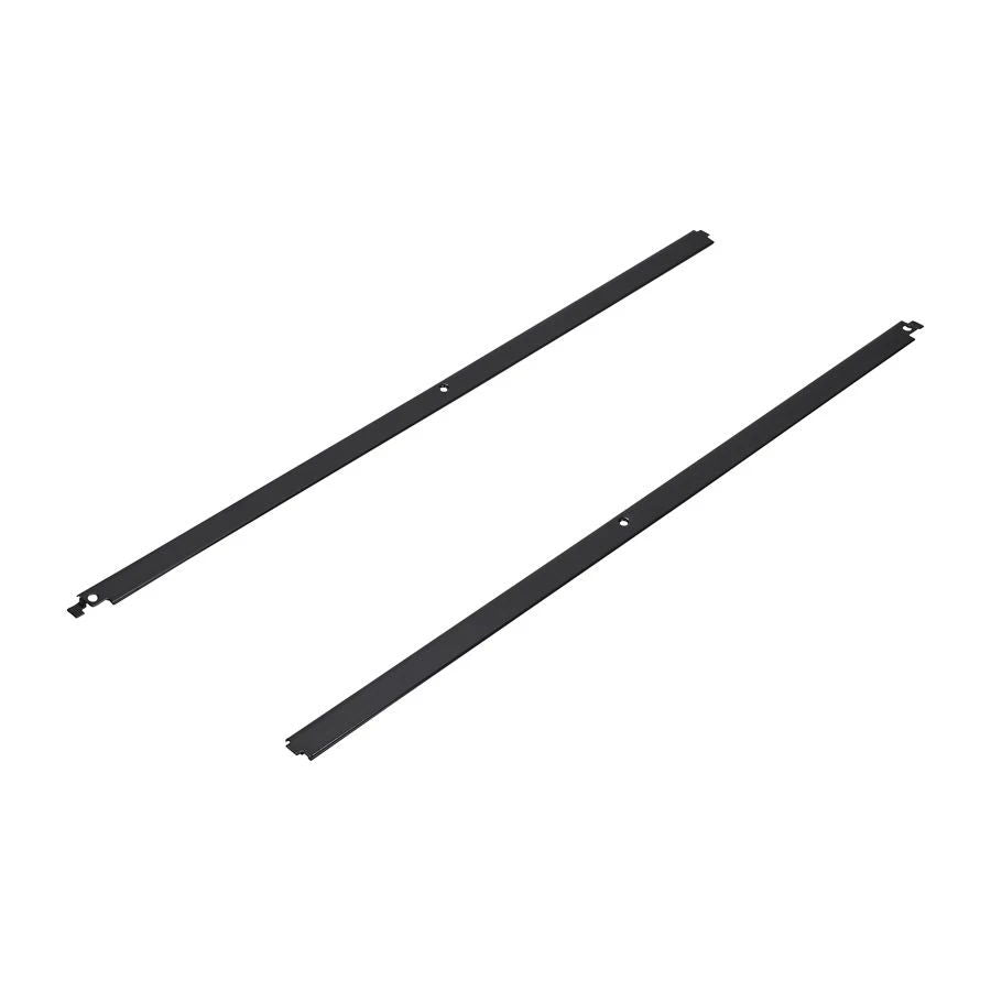 Built-In Oven Side Trim Kit With (2) Trim Pieces, Necessary Mounting Hardware, And Installation Instructions - Black