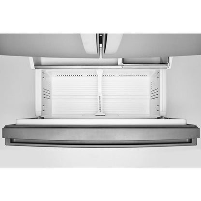 36" Wide True Counter Depth 3-Door French Door Refrigerator - 24 Cu. Ft. - Fingerprint-Resistant Stainless Finish
