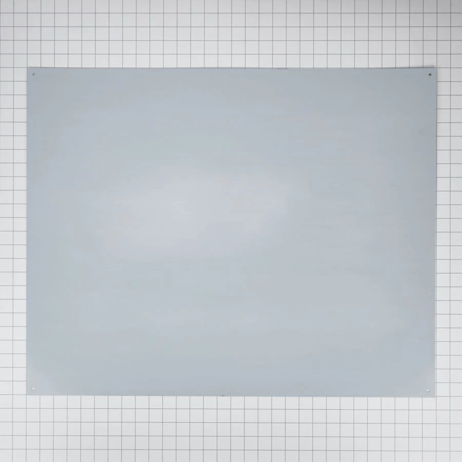 30" X 24" Stainless Steel Backsplash - Pearl Silver