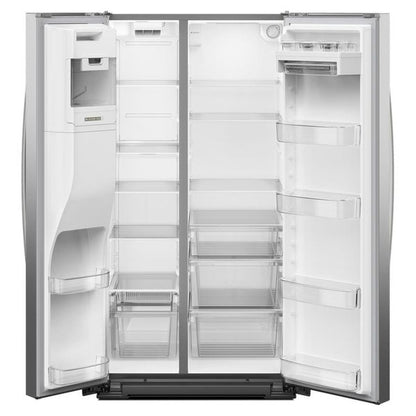 36" Wide Side-By-Side Refrigerator - 28 Cu. Ft.
