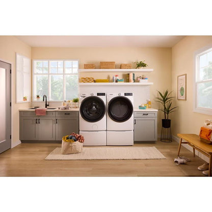 4.5 Cu. Ft. Smart Front Load Energy Star Washer With Freshflow Vent System - White