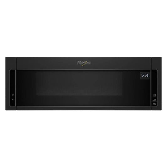 1.1 Cubic Feet Low Profile Microwave Hood Combination - Black