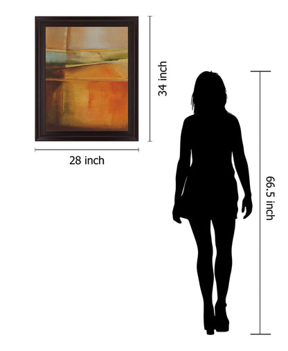 Golden Fields - 28" x 34" Framed Wall Art