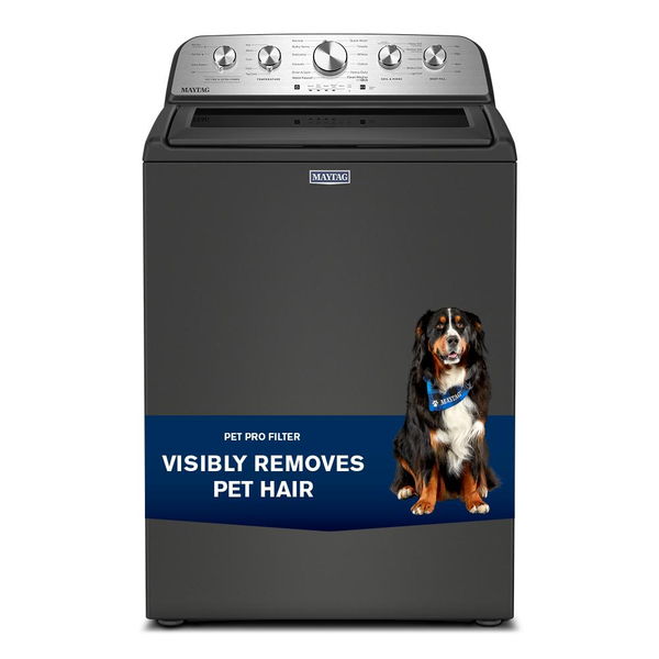 4.7 Cu Ft. Top Load Agitator Washer With Extra Power And Pet Pro Option - Volcano Black