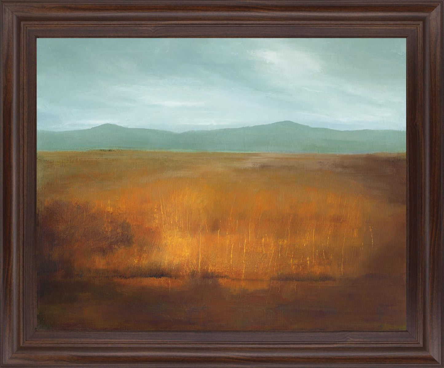 Golden Prairie - 28" x 34" Framed Wall Art