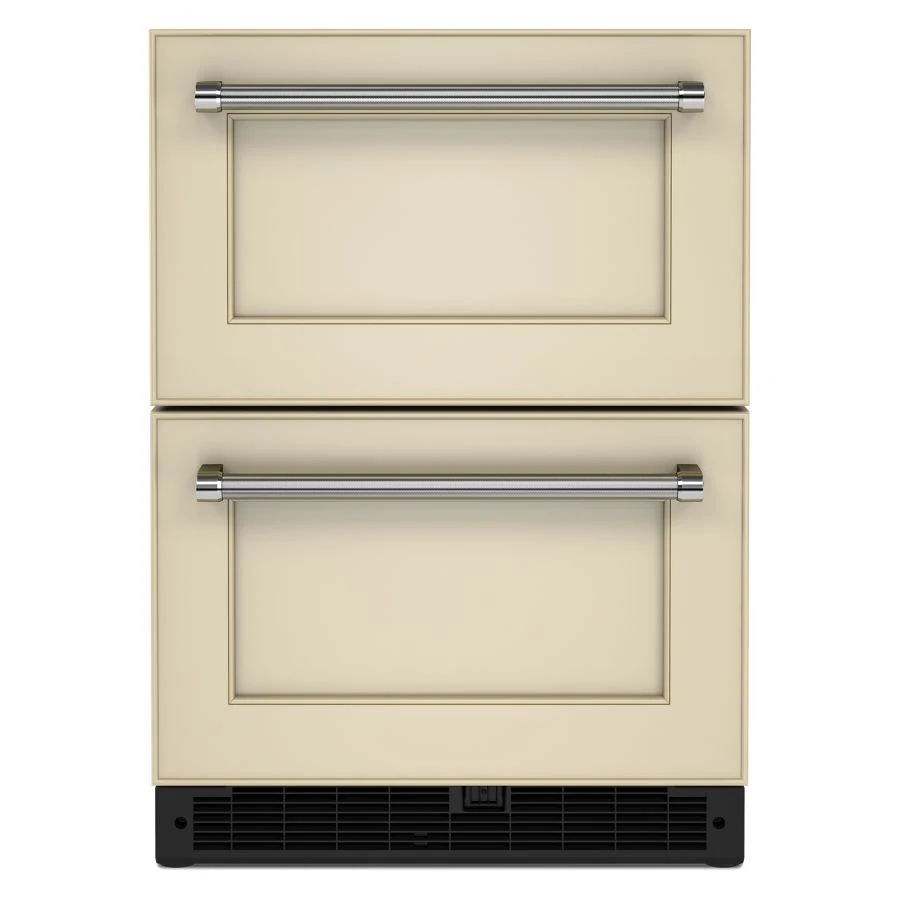 24" Panel-Ready Undercounter Double-Drawer Refrigerator