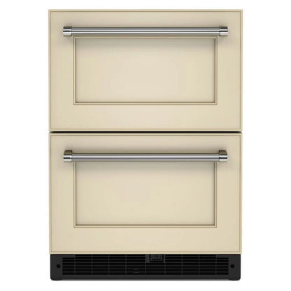 24" Panel-Ready Undercounter Double-Drawer Refrigerator