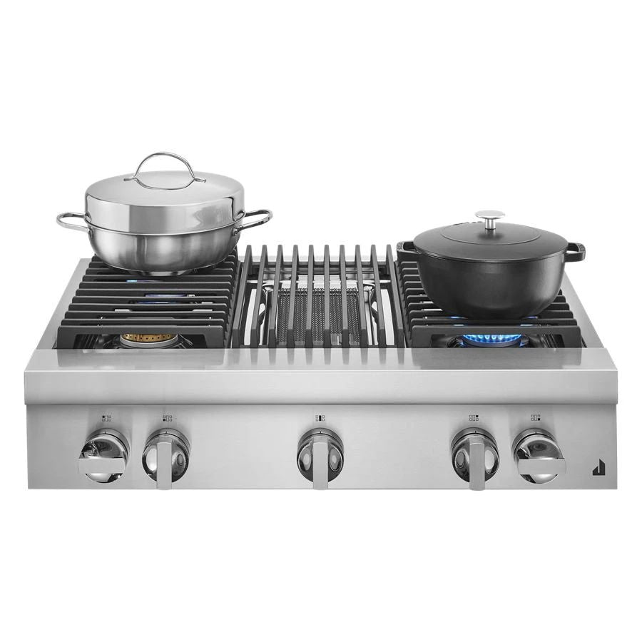 Noir 36" Gas Professional-Style Rangetop With Grill