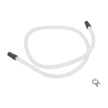 4' Transparent Washer Drain Hose With 1 Clamp That Fits WCD3090JW, WCD5090JW, YWCD3090JW