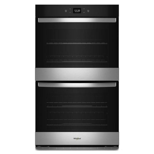 10.0 Total Cubic Feet Double Smart Wall Oven With Air Fry When Connected - Fingerprint Resistant Stainless Steel
