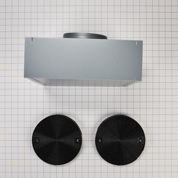 Range Hood Recirculation Kit (2 Charcoal Filters and 1 Vent Cover)