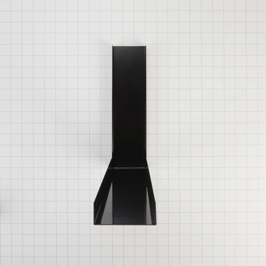 3" X 17 1/4" X 11" Microwave Side Panel Kit With (2) Black Filler Panels, Mounting Hardware, And Instructions - Black