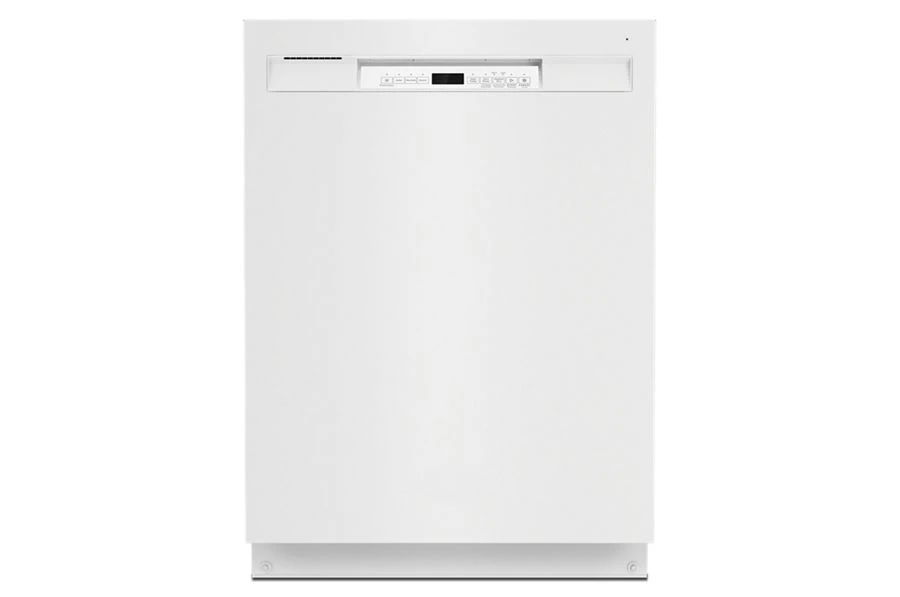 Stainless Steel Tub Dishwasher With Dual Power Filtration - White