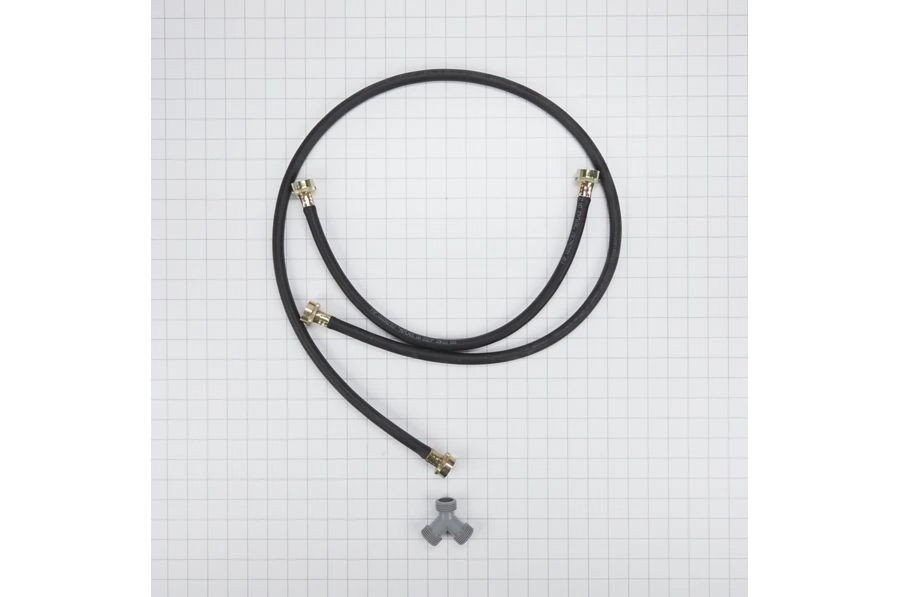 Steam Dryer Hose Kit - One Brass Adapter, One 3' Hose, One 5' Hose And Four O-Rings.