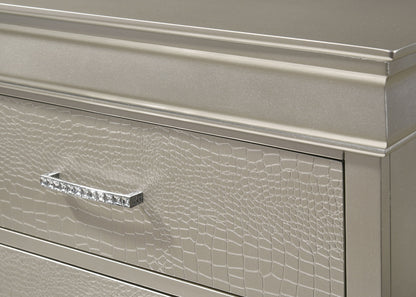 Amalia - Nightstand - Silver