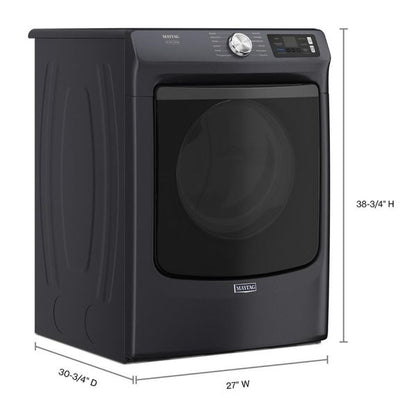 Smart Pet Pro Front Load Gas Dryer - 7.4 Cu. Ft. - Midnight Steel