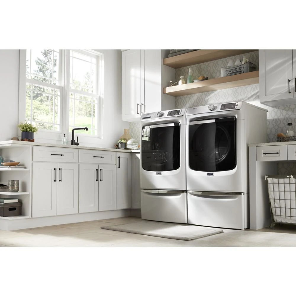 Smart Front Load Washer With Extra Power And 24-Hr Fresh Hold Option - 5.0 Cubic Feet - White
