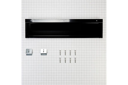 Slide-In Range Backsplash, Size: 6" H - Black
