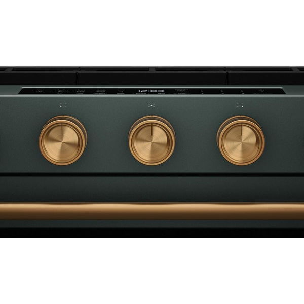 Handle And 5 Knobs Hardware Accessory Kit For KitchenAid Slide-In Convectionrange - Bronze