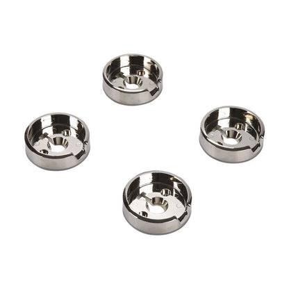 Jennair 3" D Bezel (Set Of 4) For Rise-Style Commercial Range And Rangetop Griddle Knobs - Chrome