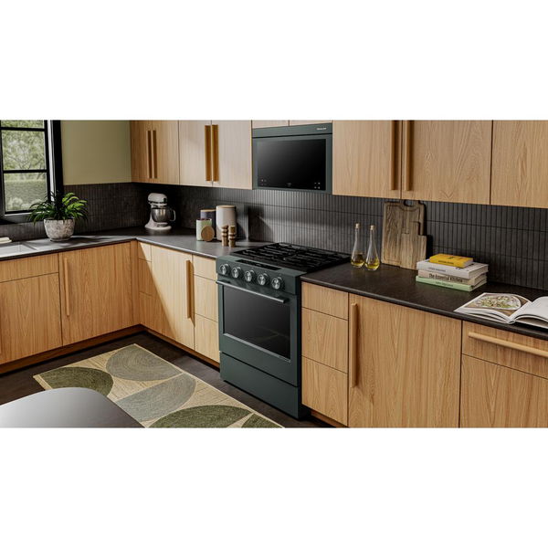 5.0 Cu. Ft. Smart Slide-In Gas Range With Convection Cooking Modes And 2-In-1 Burner - Juniper