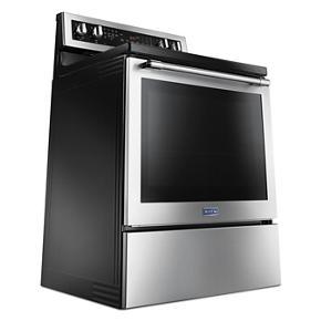 30" Wide Electric Range With True Convection And Power Preheat - 6.4 Cubic Feet