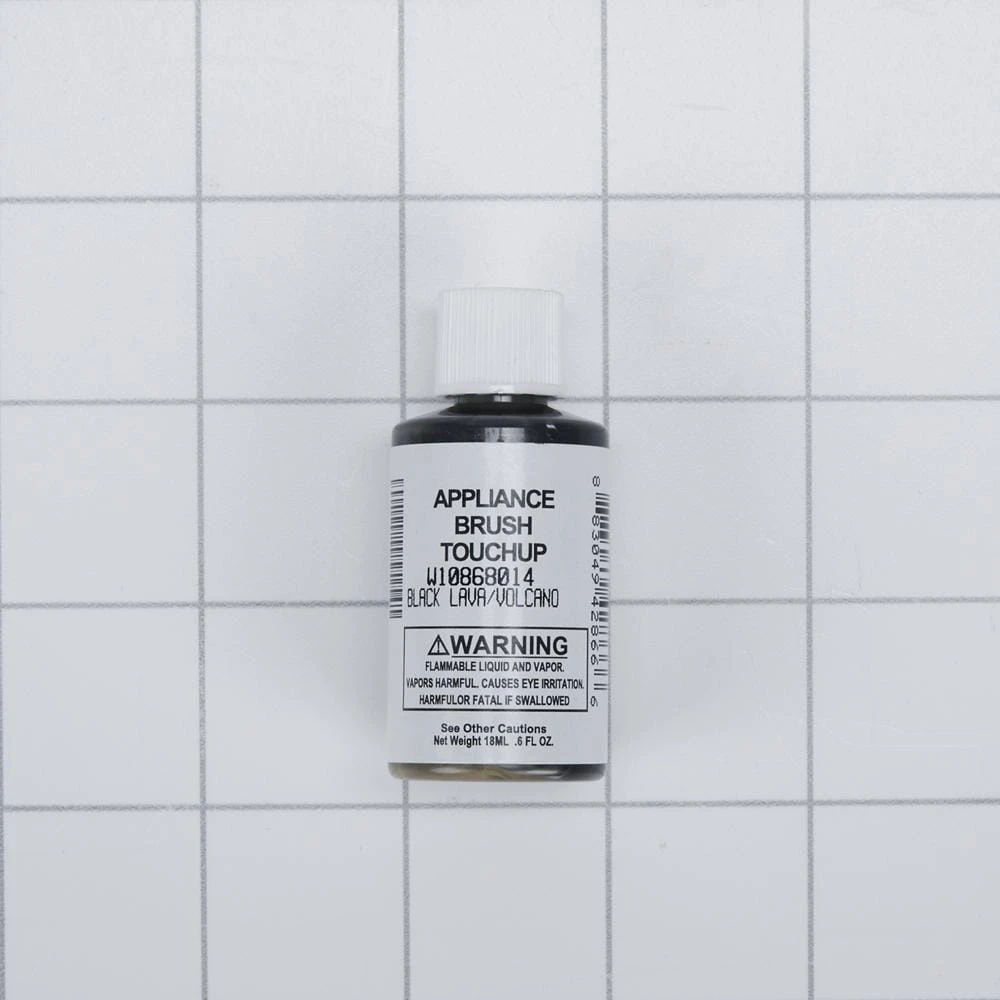 Touch-Up Paint With A Brush, 0.6-Oz - Black Lava/Volcano