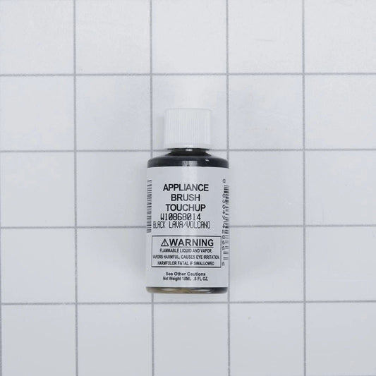 Touch-Up Paint With A Brush, 0.6-Oz - Black Lava/Volcano