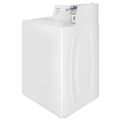 Commercial Top-Load Washer, Coin Slide - White