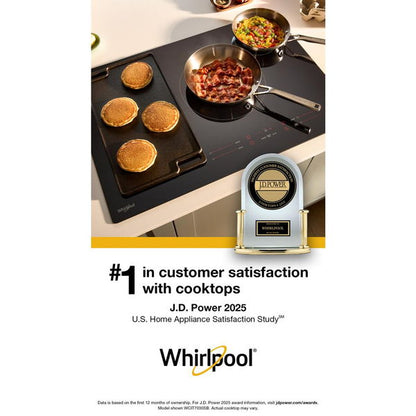 30" Intelligent Induction Cooktop With Temp Cook Technology And Wipeclean Coating - Black