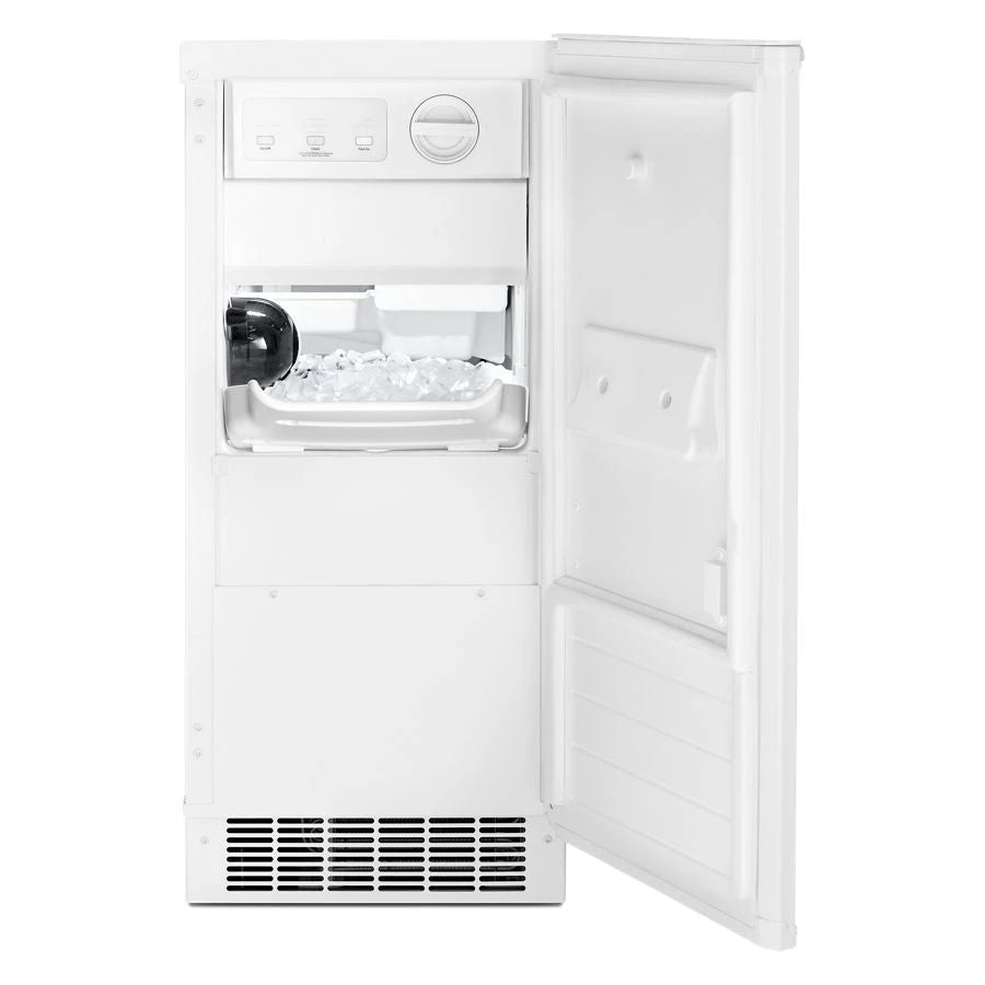 15" Icemaker With Clear Ice Technology - White
