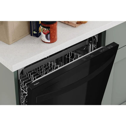 24” Stainless Steel Dishwasher With AI Intelligent Wash, 47 dBA - Black