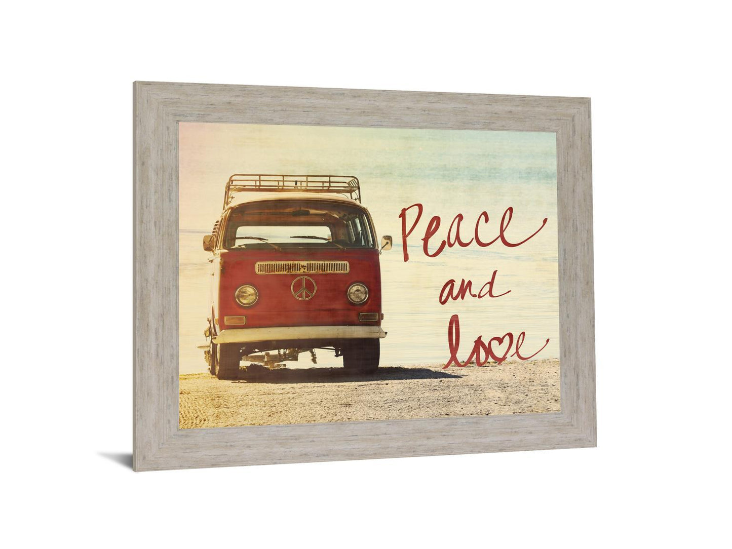 Crimson Journey - 28" x 34" Framed Wall Art