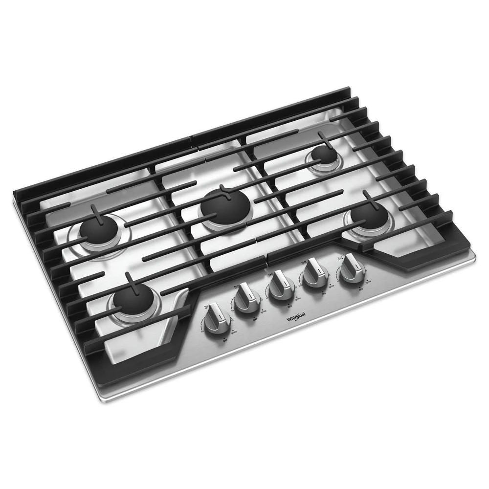 30" Gas Cooktop With EZ-2-Lift Hinged Cast-Iron Grates