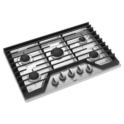 30" Gas Cooktop With EZ-2-Lift Hinged Cast-Iron Grates