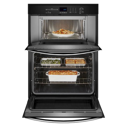 6.4 Total Cubic Feet Combo Self-Cleaning Wall Oven - Stainless Steel