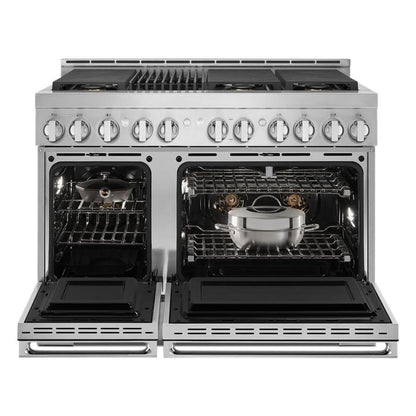 Noir 48" Gas Professional-Style Range With Grill