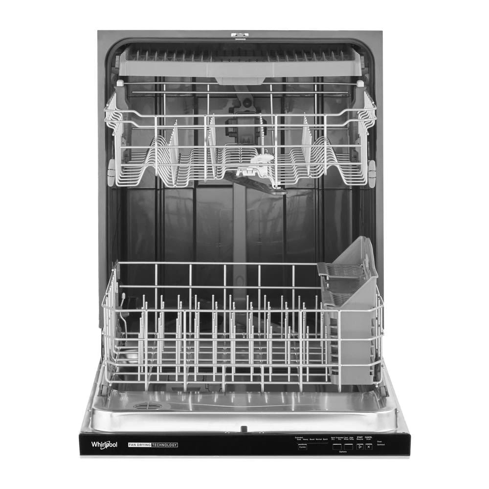 Quiet Dishwasher With 3Rd Rack And Pocket Handle - Fingerprint Resistant Stainless Steel