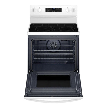 5.3 Cubic Feet Whirlpool Electric 5-in-1 Air Fry Oven - White