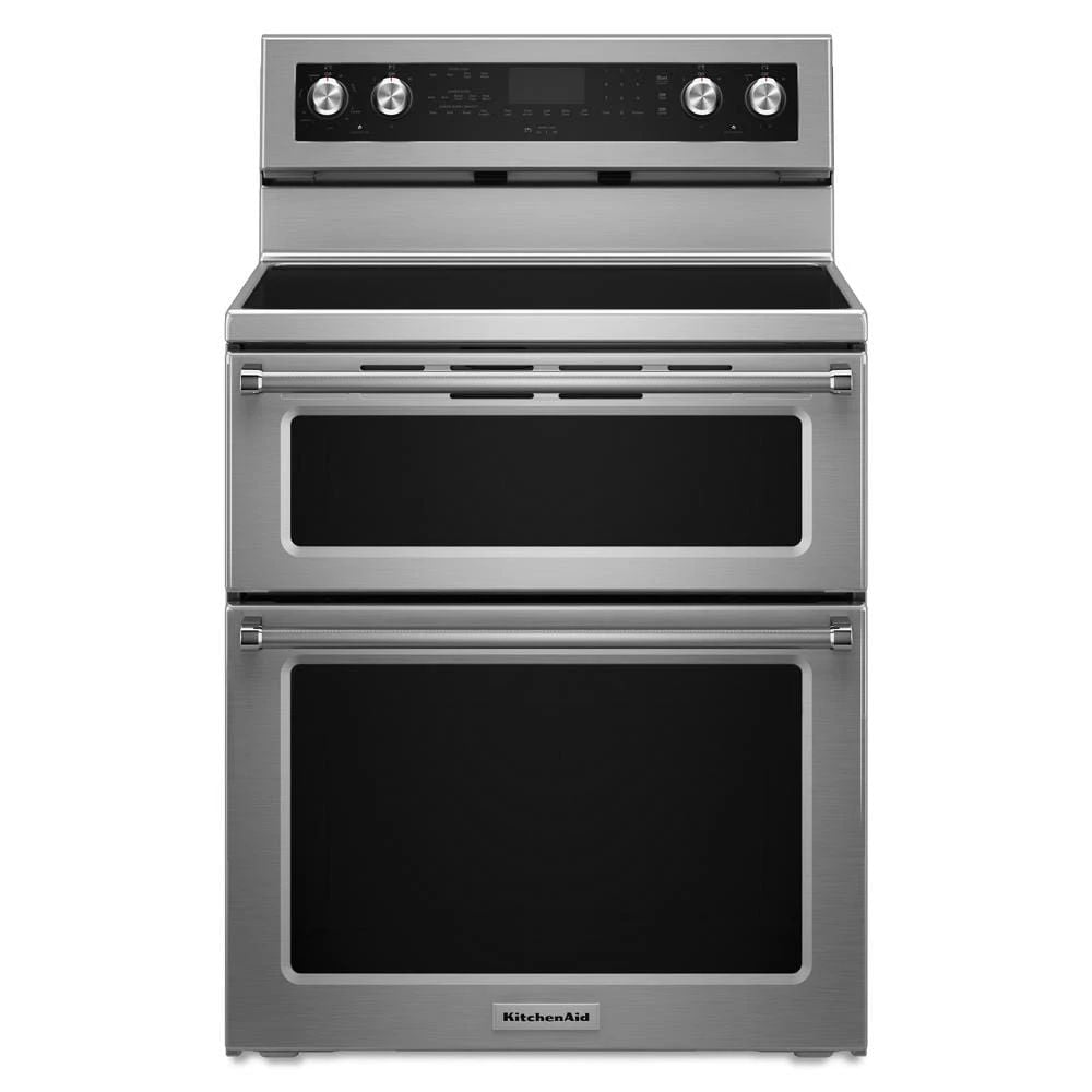 30" 5 Burner Electric Double Oven Convection Range