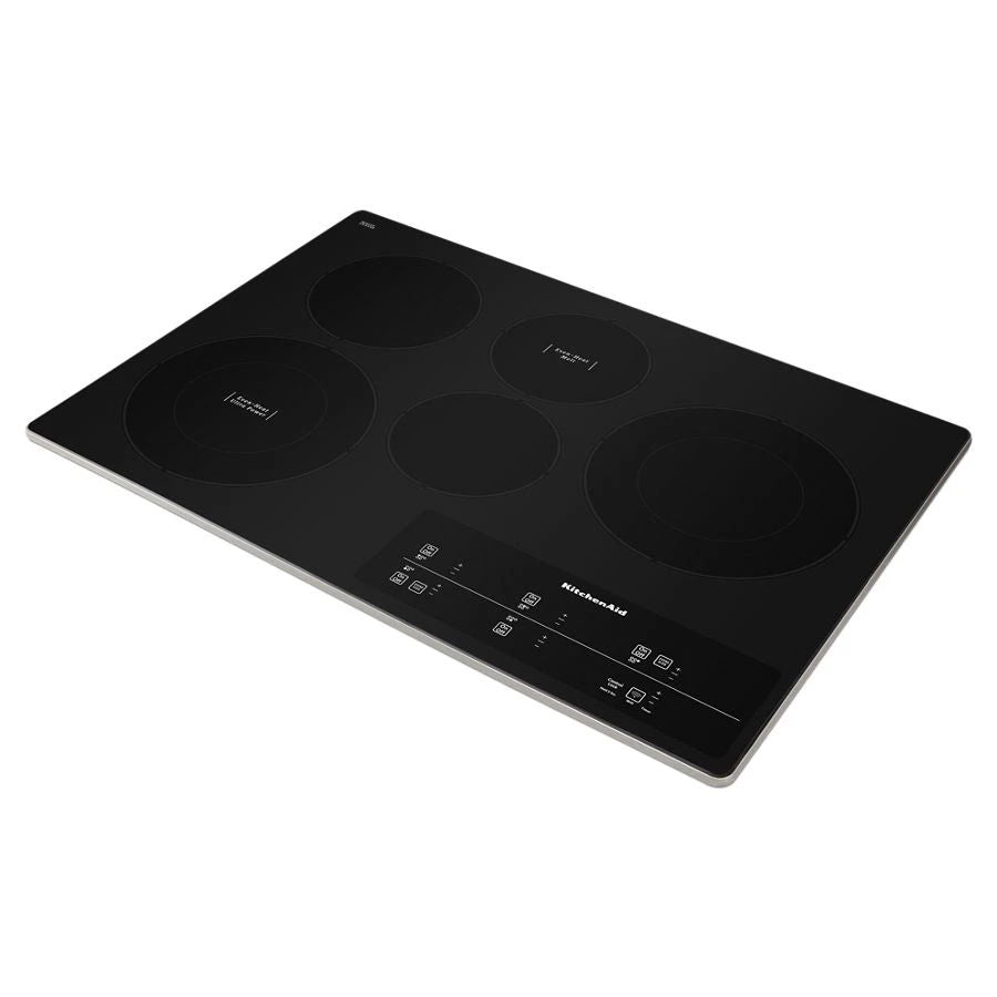 30" Electric Cooktop With 5 Elements And Touch-Activated Controls