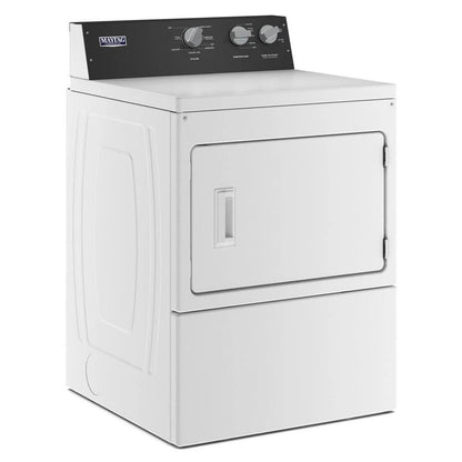 Commercial-Grade Residential Electric Dryer - 7.4 Cubic Feet - White
