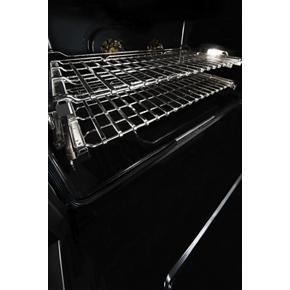 Noir 48" Dual-Fuel Professional Range With Chrome-Infused Griddle