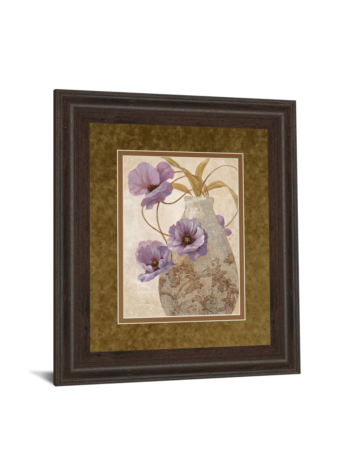 Sophistication Il By Nan - Framed Print Wall Art - Light Brown