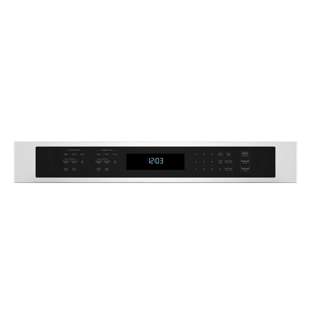30" Double Wall Ovens With Air Fry Mode - White