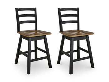 Wildenauer - Swivel Stool (Set of 2)