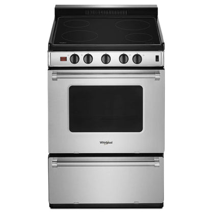 24" Freestanding Electric Range With Upswept SpillGuard Cooktop